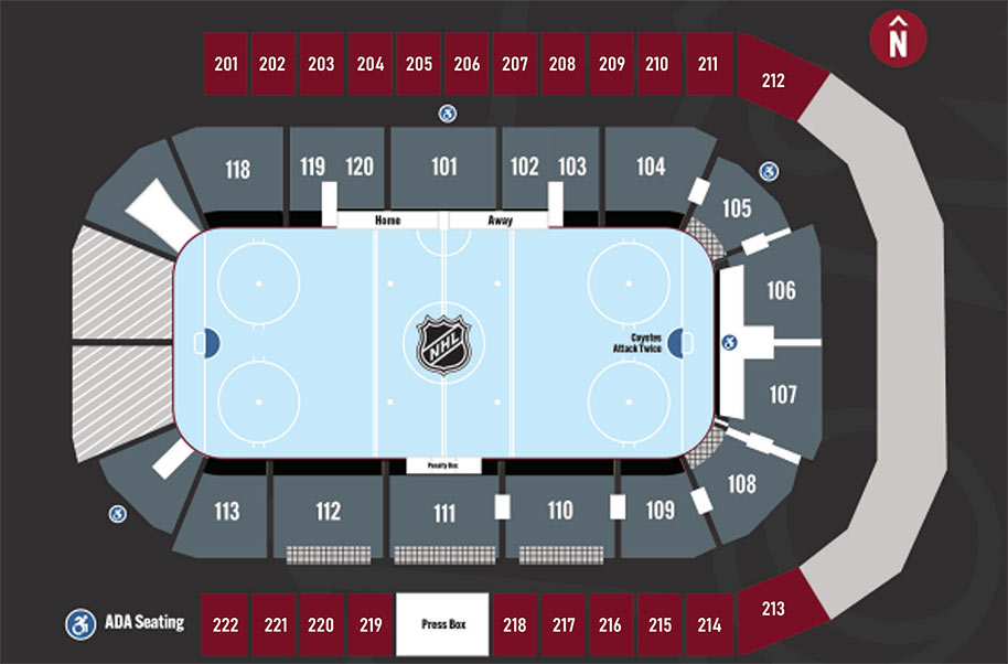 Nashville Predators at New Jersey Devils Suites and Premium Seats